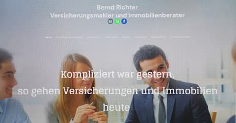 Versicherungsmakler und Immobilienmakler Bernd Richter